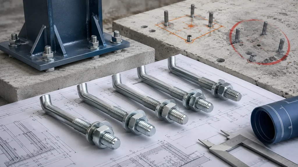 Anchor Bolts: 7 Ordering Errors That Cause Site Rework