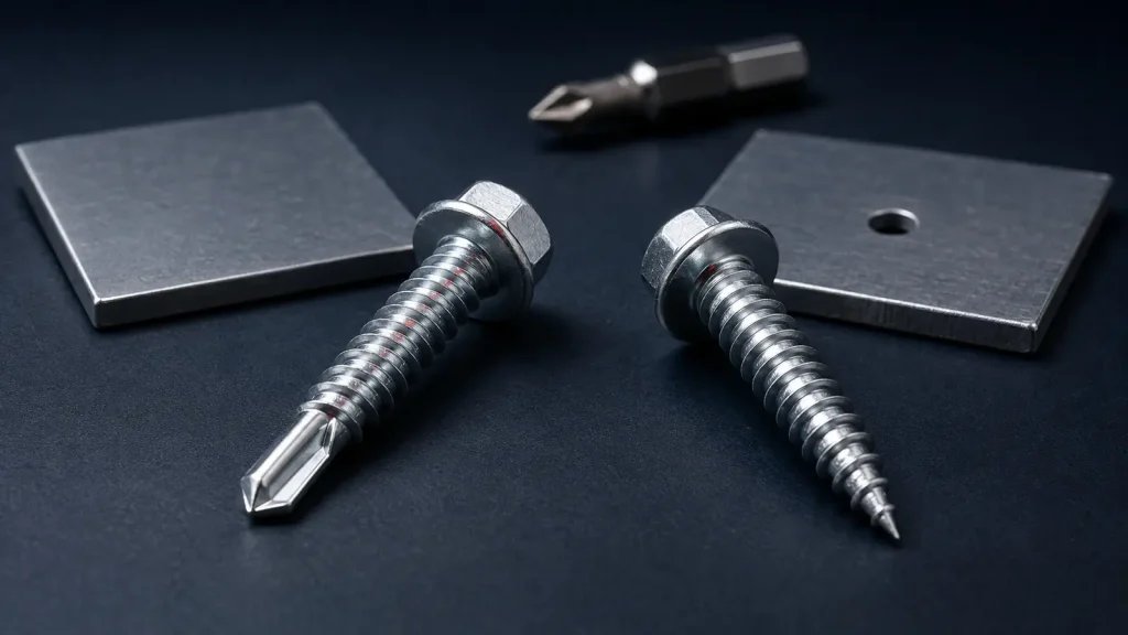 What Is the Difference Between Self Drilling and Self Tapping Screws?