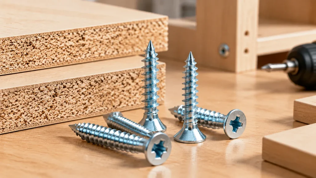 How to Specify Countersunk Head Cross Thick Thread Fiberboard Screws for Furniture Assembly Projects